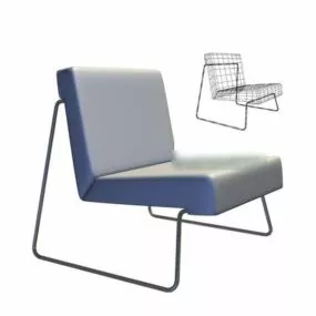 Single Sofa Office Furniture 3d model