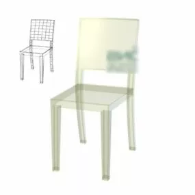 Transparent Chair 3d model