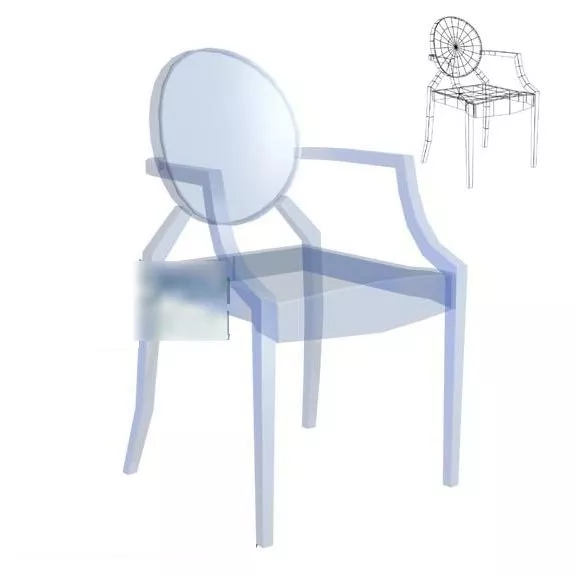 Particles Material Surface 3d model