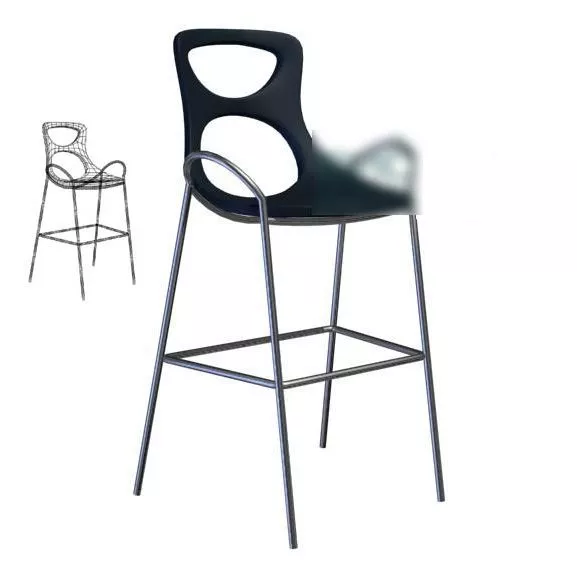 Round Bar 3d model