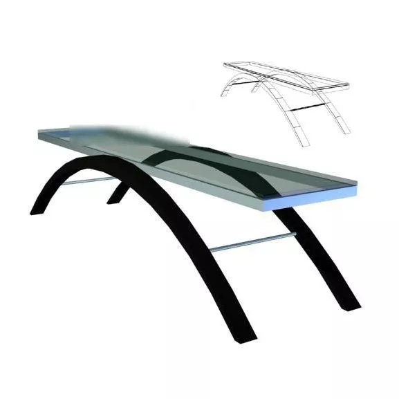 Tensegrity Coffee Table 3d model
