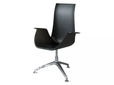 Office Chair Solid Plastic Material 3d model Office Chair Solid Plastic Material 3d model