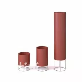 Lamp Tube Different Size 3d model