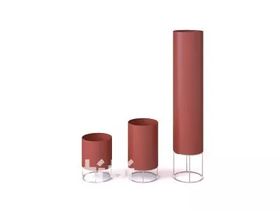 Lamp Tube Different Size 3d model Lamp Tube Different Size 3d model