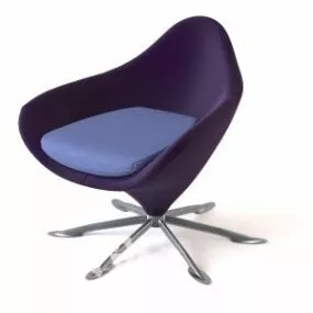 Single Sofa V5 3d model