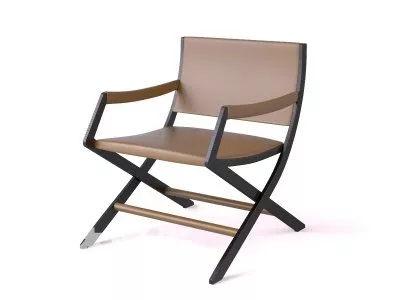 Folding Chair Wooden Material 3d model Folding Chair Wooden Material 3d model