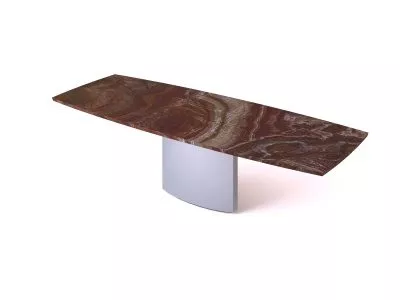 Marble Top Office Table 3d model Marble Top Office Table 3d model