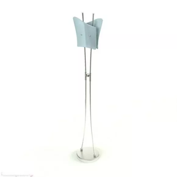 Blue Shade Floor Lamp 3d model Blue Shade Floor Lamp 3d model