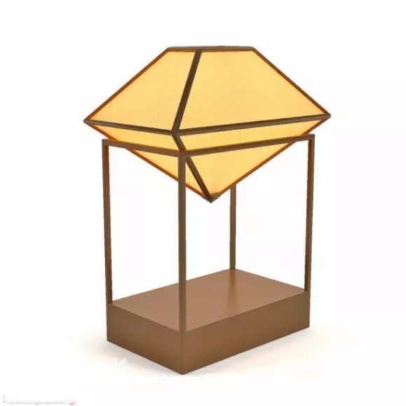 Table Lamp Diamond Shade 3d model Table Lamp Diamond Shade 3d model
