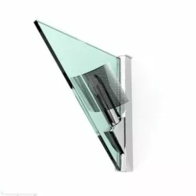 Wall Lamp Triangle Shaped 3d model