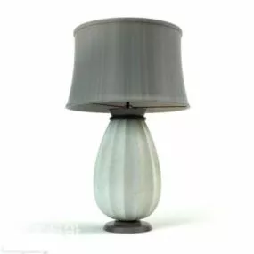 Hotel Vintage Grey Table Lamp 3d model