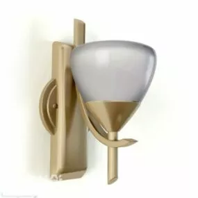 Wall Lamp Golden Scone 3d model