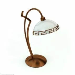 Retro Table Lamp 3d model