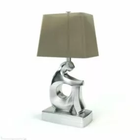 Sculpture Base Table Lamp 3d model