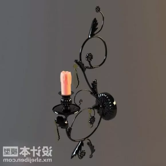 Vintage Floral Shaped Lamp 3d model Vintage Floral Shaped Lamp 3d model