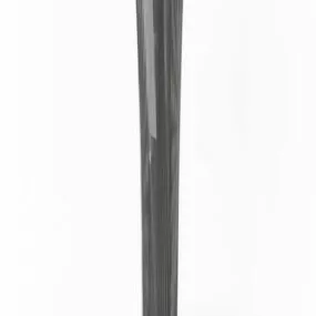 Modern Black Cylinder Pendant Lamp 3d model