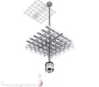 Set Of Plate With Glass 3d model