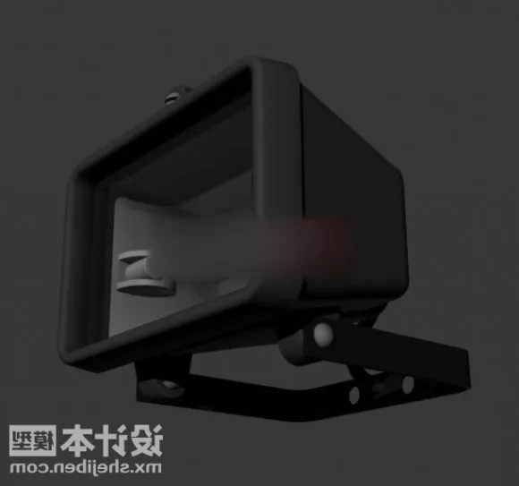 Black Studio Lamp 3d model Black Studio Lamp 3d model