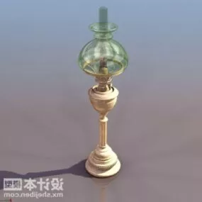 Oil Table Lamp 3d model