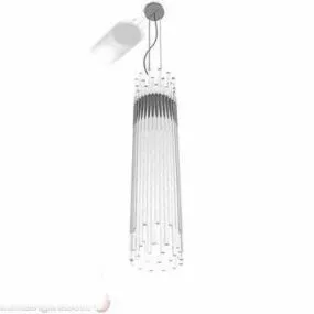 Pendant Lamp Lines Shade 3d model
