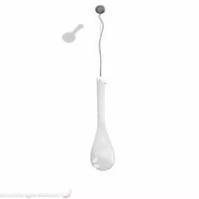 Pendant Lamp Water Drop Shade 3d model
