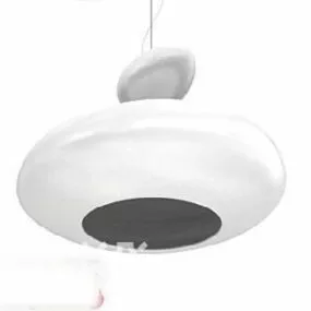 White Pendant Lamp 3d model
