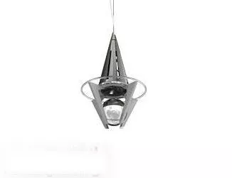 Iron Pendant Lamp 3d model Iron Pendant Lamp 3d model