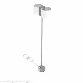 Table Lamp Two Cylinder Shade 3d model