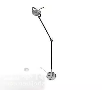 Silver Pixar Table Lamp 3d model Silver Pixar Table Lamp 3d model