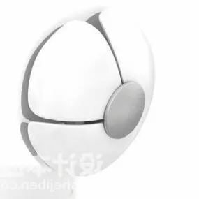Wall Lamp Flower Shade 3d model