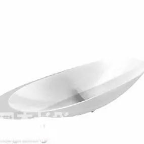 Wall Lamp Oval Shade V1 3d model