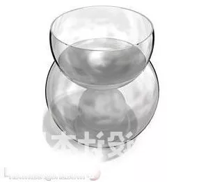 Wine Glass Collection 3d model