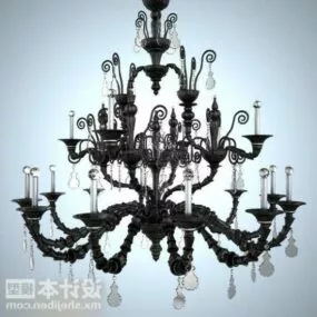 Chandelier Antique Design 3d model