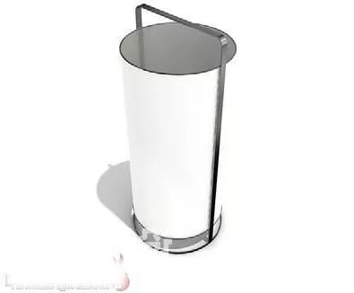 Modern Cylinder Table Lamp 3d model Modern Cylinder Table Lamp 3d model