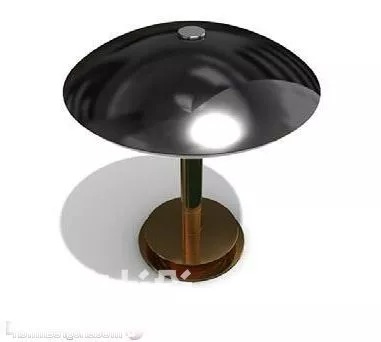 Modernism Black Table Lamp 3d model Modernism Black Table Lamp 3d model