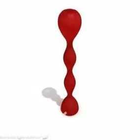 Abstract Red Floor Lamp 3d model