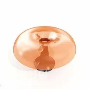 Color Circle Glass Table Lamp 3d model