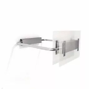 Simple White Wall Lamp 3d model