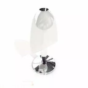 Table Lamp White Color 3d model