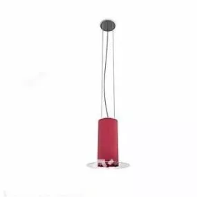Pendant Lamp Purple Shade 3d model