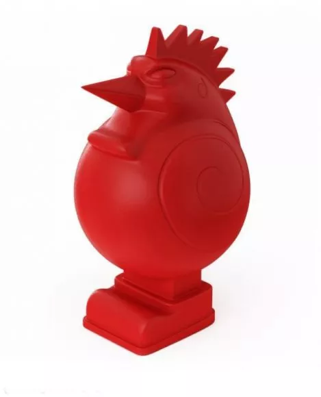 Chicken Lamp Shade 3d model Chicken Lamp Shade 3d model