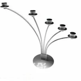 Modern Floor Lamp Stylized Fixture 3d model
