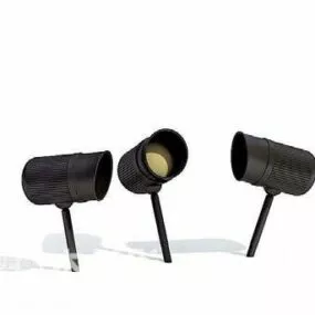 Modern Floor Spot Lamp Fixture 3d model