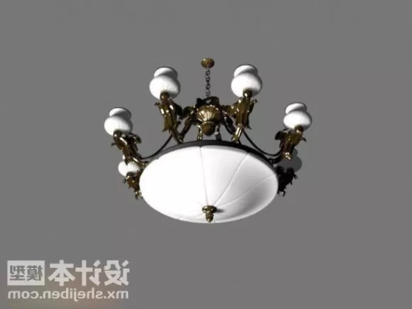Contemporary Black Table Lamp 3d model