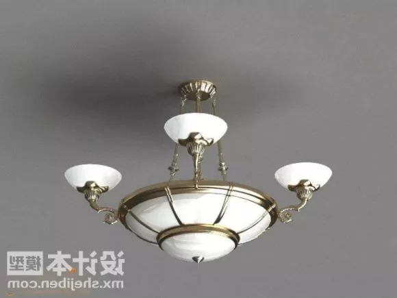 Stainless Steel Vintage Lerosene Lamp 3d model