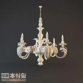 Ceiling Lamp Fixture Gem Material 3d model
