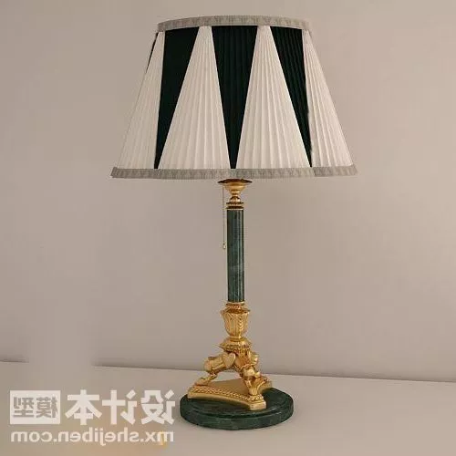 Antique Industrial Pendant Lamp 3d model