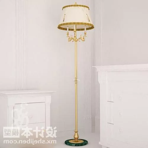 Vitruvian Man Lamp 3d model