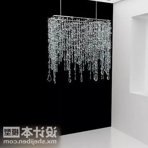 Elegant Vintage Chandelier 3d model