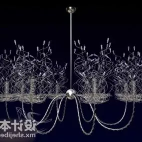 Luxury Chandelier Modernism 3d model